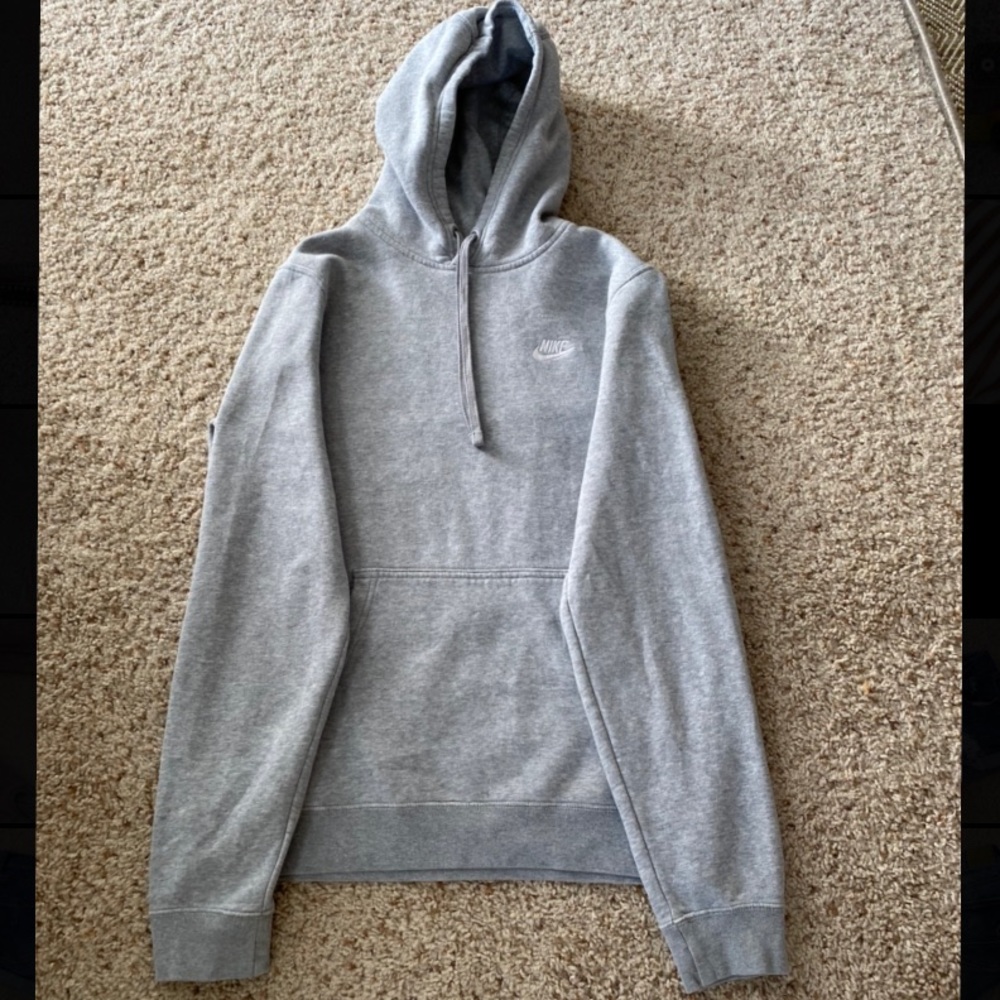 Grey Nike hoodie